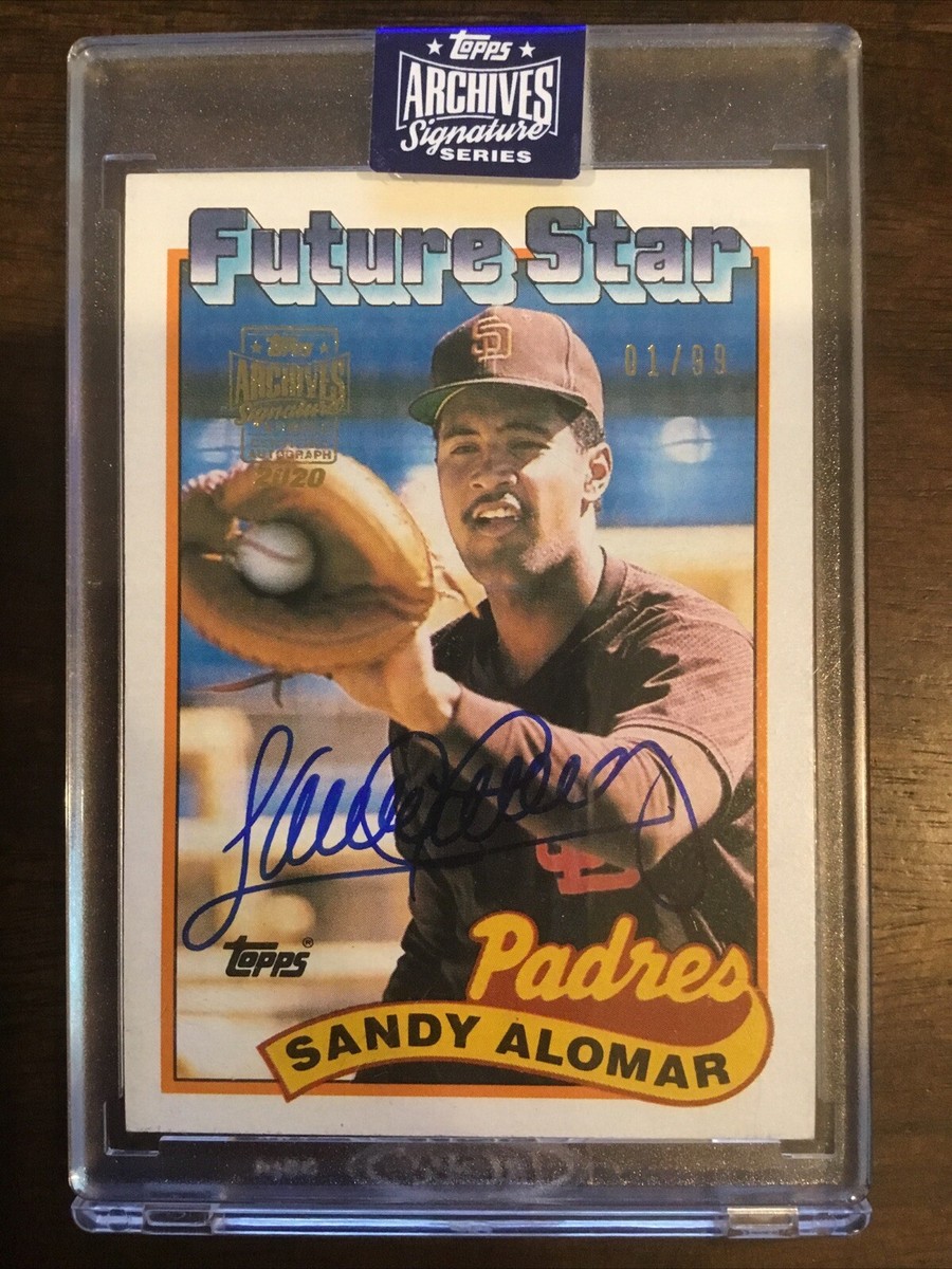 サンデイ・アロマー Topps Archives Signature 2020 直筆サインカード