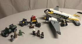 Lego 7628 Indiana Jones Peril in Peru Kingdom of the Crystal Skull 2008 100%