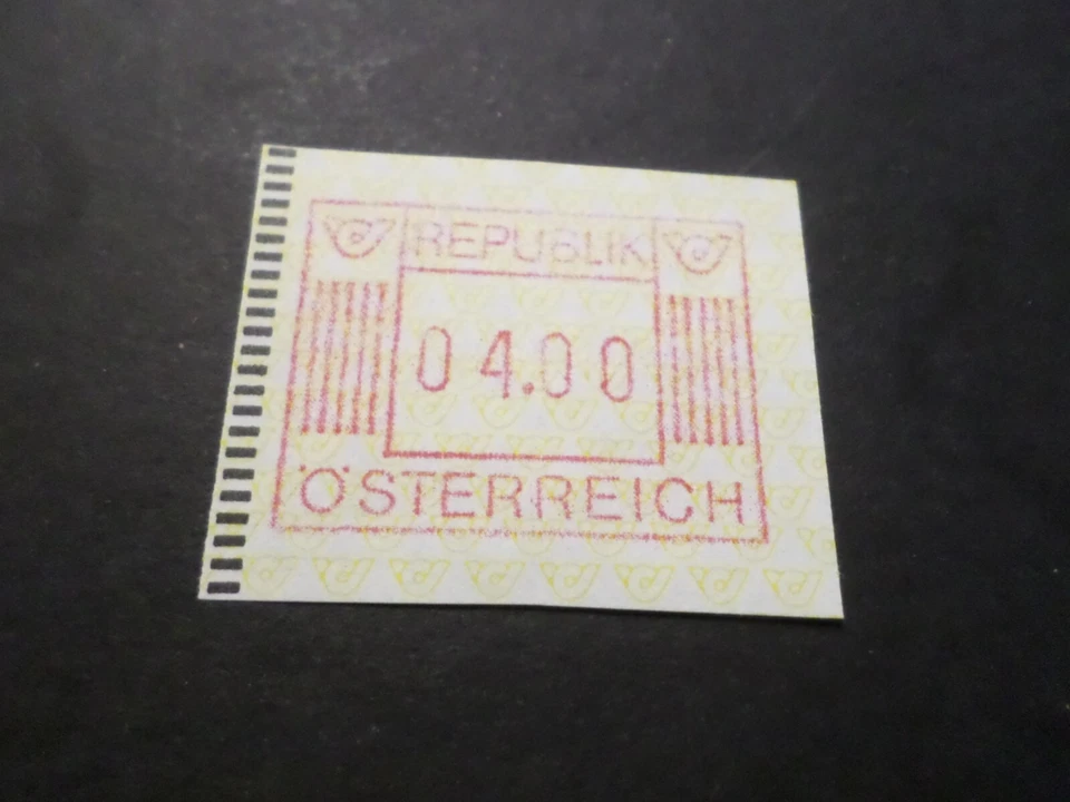 AUTRICHE 1983 SERIE timbre DISTRIBUTEURS n° 1 neuf** MNH ATM - Photo 3/4