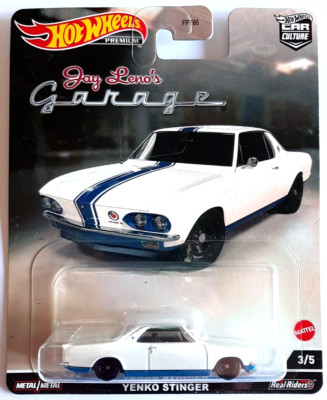 Hot Wheels Jay LENO'S Garage - '66 Chevrolet Corvair Yenko Stinger - 3/5 [#HW27]