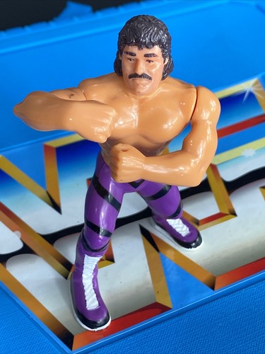 (1) RAVISHING RICK RIDE - USED VINTAGE HASBRO WWF ...