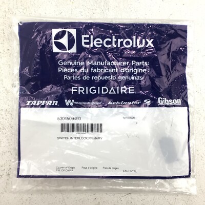 Electrolux Frigidaire Microwave Door Primary Interlock Switch 5304509460