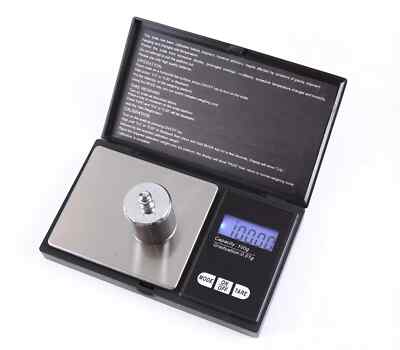 MINI DIGITALE WAAGE - Scale Portable Jewelry Gram Oz Herb Gold 200g-0,01g