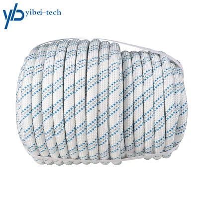YIBEI-TECH 3/4" x 150' Double Braid Polyester Rope Arborist Bull Rope Pulling Rigging Line