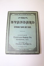 KODAK Dry Plates Standard Extremely Rapid Polychrome 1920s empty box each Z234
