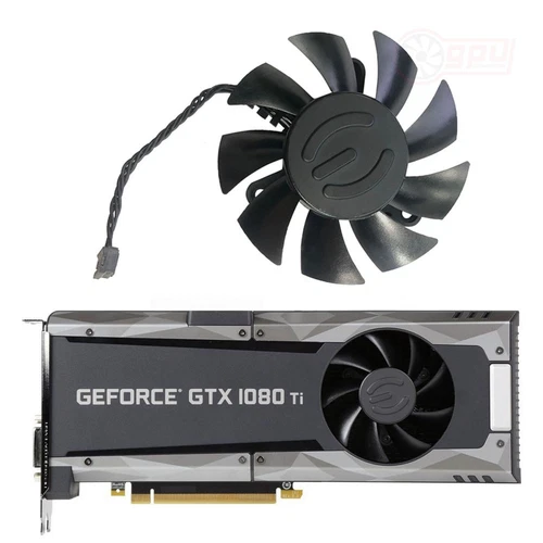 Ventilador de GPU de repuesto para tarjeta gráfica híbrida EVGA GTX 1080 Ti SC2