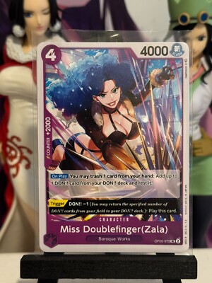 One Piece CG 4 Miss Doublefinger Zala OP05-073 Awakening of the