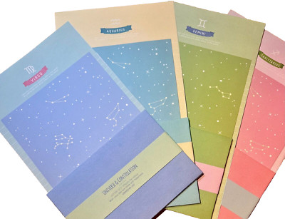 Astrology Signs Letter Set - Cute Korean Stationery - Kawaii writing paper