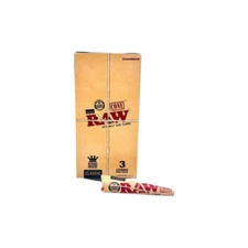 RAW CLASSIC CONES KS 3PK-32PK DISPLAY