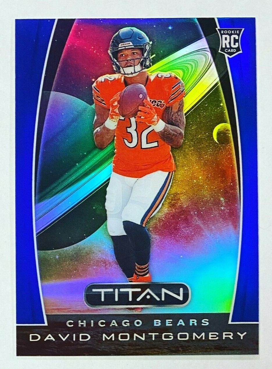 David Montgomery Panini Chronicles Titan #T6 Blue