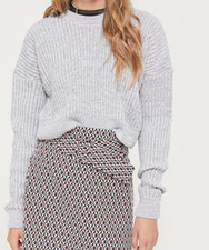 Urban Outfitters UO Big Sur Ribbed Cropped Sweater - size S - NWT $49