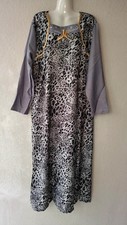 Abaya Maxi Dress Arabic Dress Takchita Jellabiya Djellaba Djelaba M - 3XL