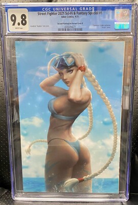 Capcom Street Fighter Sci-Fi And Fantasy Special #1 Kunkka LE 400 Swimsuit Cammy