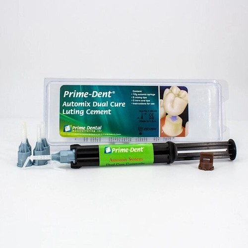 Cemento Dental Permanente PRIME DENT Dual de Resina 10 g Color A2. Resin Cement - Imagen 4 de 10