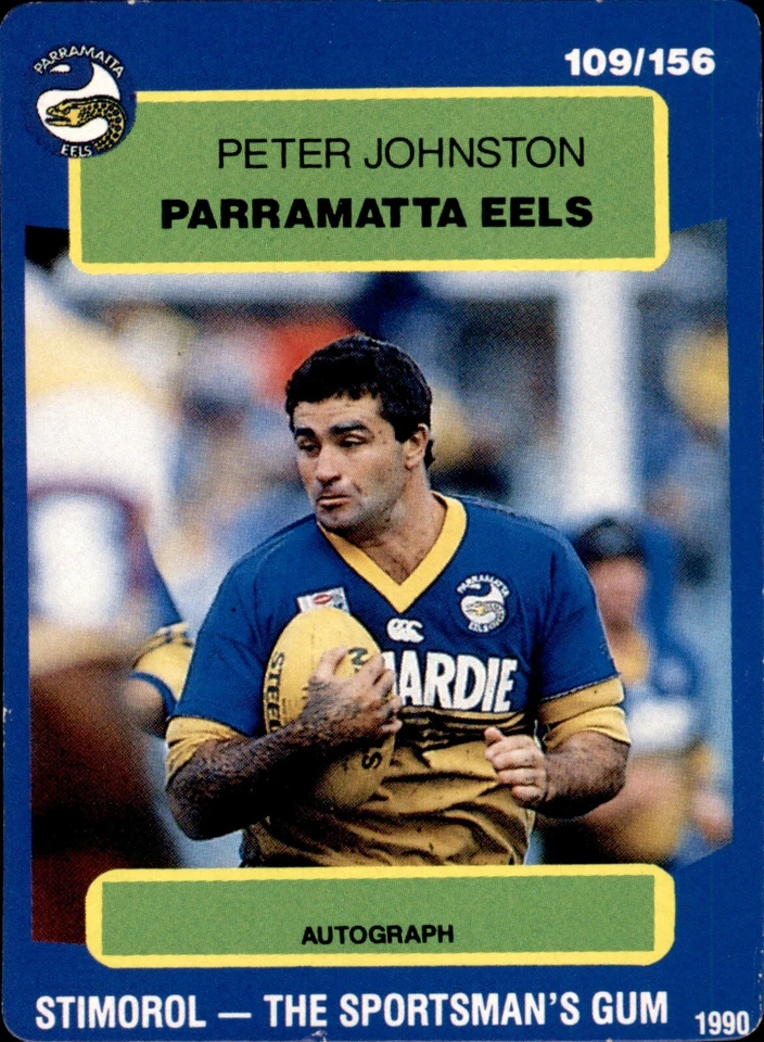 1990 Stimorol Rugby League Trading Cards - Choose cards. Scanlens 90's NRL