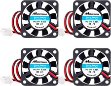 4Pcs 24V 40mm Cooling Case Fan 4010 40x40x10mm DC Mini Silent 3D Printer 2-Pin