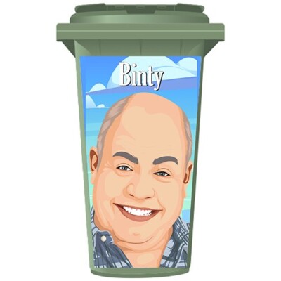 BINty from EastEnders Bin Sticker UK