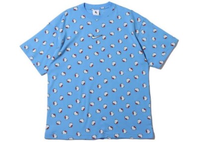 unisex XL NIKE × Sanrio Hello Kitty Collaboration Hellblau Freizeit T-Shirt Wear