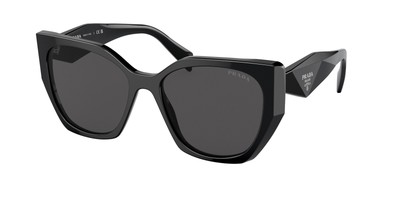 NEW Prada 19ZSF Sunglasses 1AB5S0 Black 100% AUTHENTIC