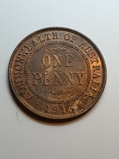 Australian 1916 PENNY CH UNC