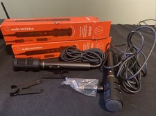2 AUDIO TECHNICA AT9100 microphones boxes READ DESCRIPTION Untested Microphone