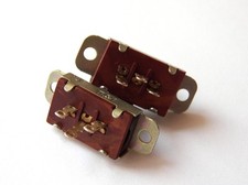 ex-USSR Military 0.3A 50V ON-ON Mini Slide Switch SPDT New, Old Stock QTY=10