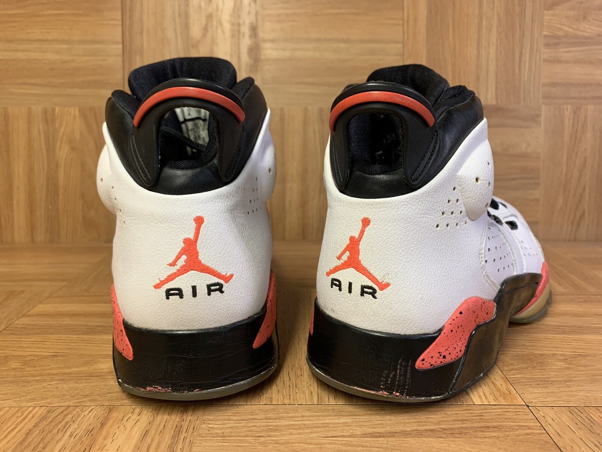 RARE? Nike Air Jordan Infrared 23 White Black 428817-123 Sz 