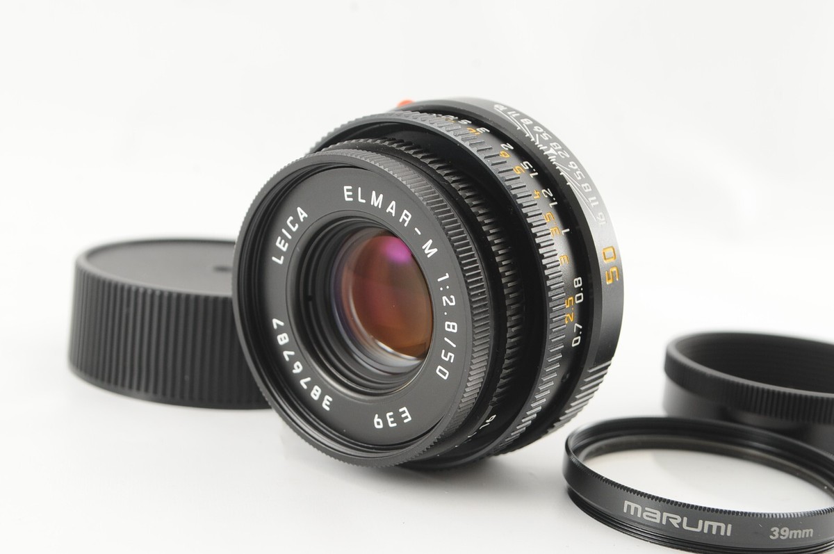 leica elmar M 50mm f/2.8 E39 レンズ ライカ LEICA Elmar-M 50mm F2.8 E39 | with photograph
