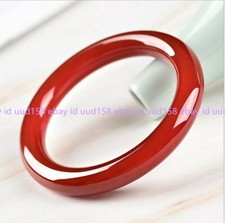 New Natural Red Jade Jadeite Jade Gemstone Ba...