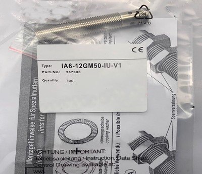 1pcs For Pepperl + Fuchs IA612GM50IUV1 IA6-12GM50-IU-V1 Proximity Sensor