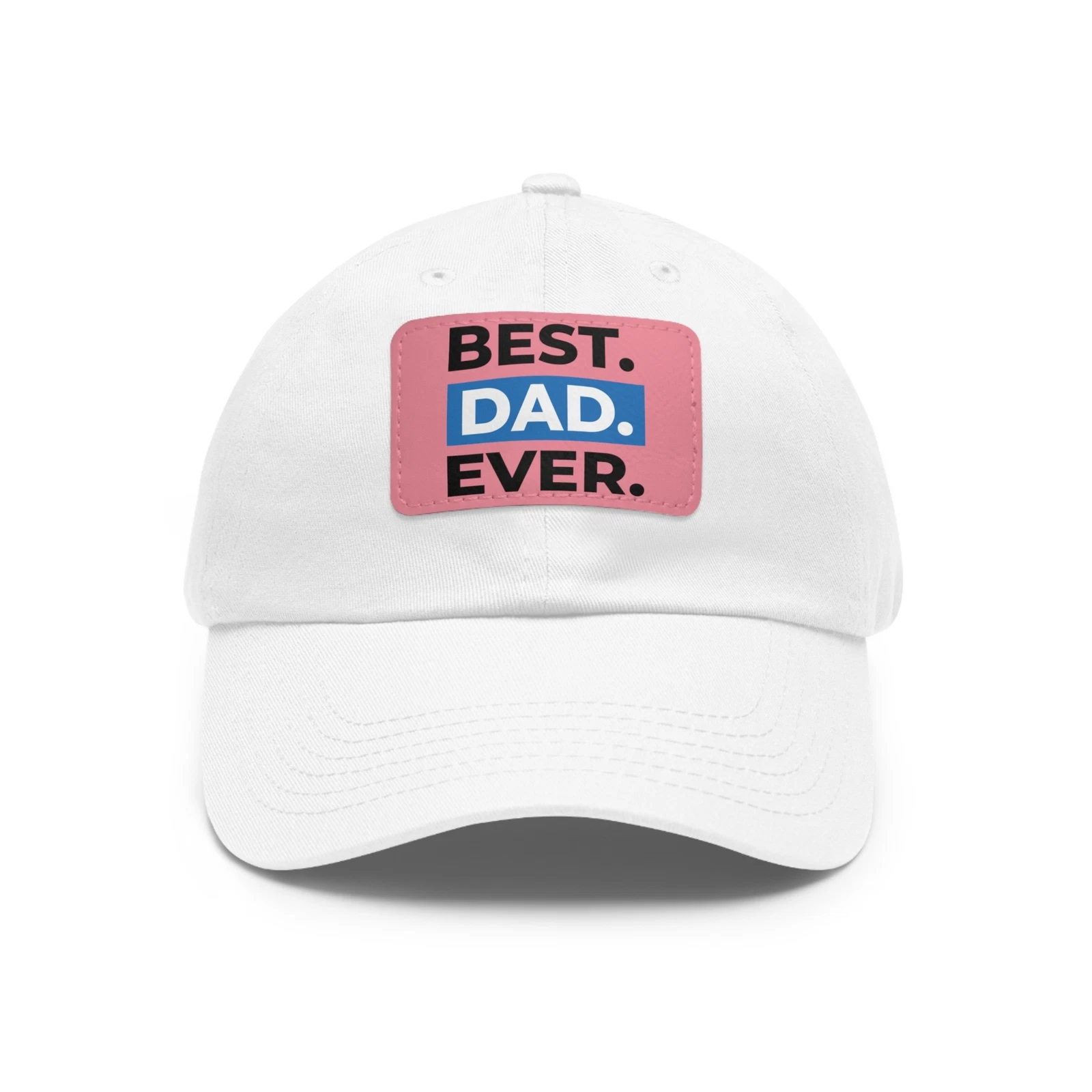 Dad Hat with Leather Patch