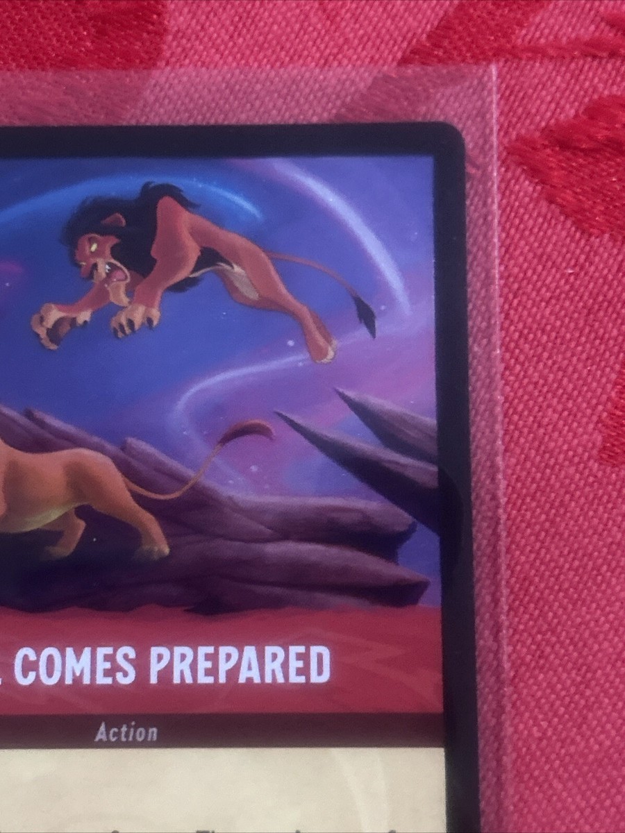FOIL Disney Lorcana Shimmering Skies - Evil Comes Prepared