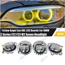 Yellow Angel Eye Drl Modules For 2014-2017 Bmw F87 M2 F22 F23 M235i Xenon Light