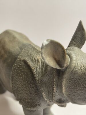 LENOX - Greater Asian Rhino - Fine Porcelain Figurine - 1992 | eBay