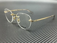 MONT BLANC MB0268O 001 Gold Men's 52 mm Large Eyeglasses
