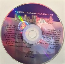 14 LEE ANN WOMACK     COUNTRY KARAOKE CLASSICS KARAOKE CDG LOT VA