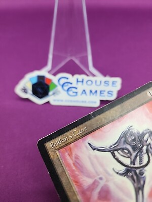 Feldon's Cane Antiquites Registration Error Red Misprint MTG Magic