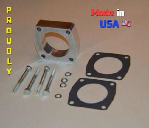 P2R SILVER Throttle Body Spacer Fits 2003-2017 Honda Accord V6 3.5L 3.0 J35 306R - 第 1/6 張圖片