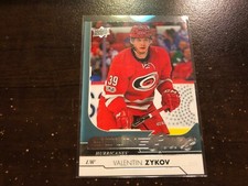 2017-18 Upper Deck Young Guns Rookie VALENTIN ZYKOV #467