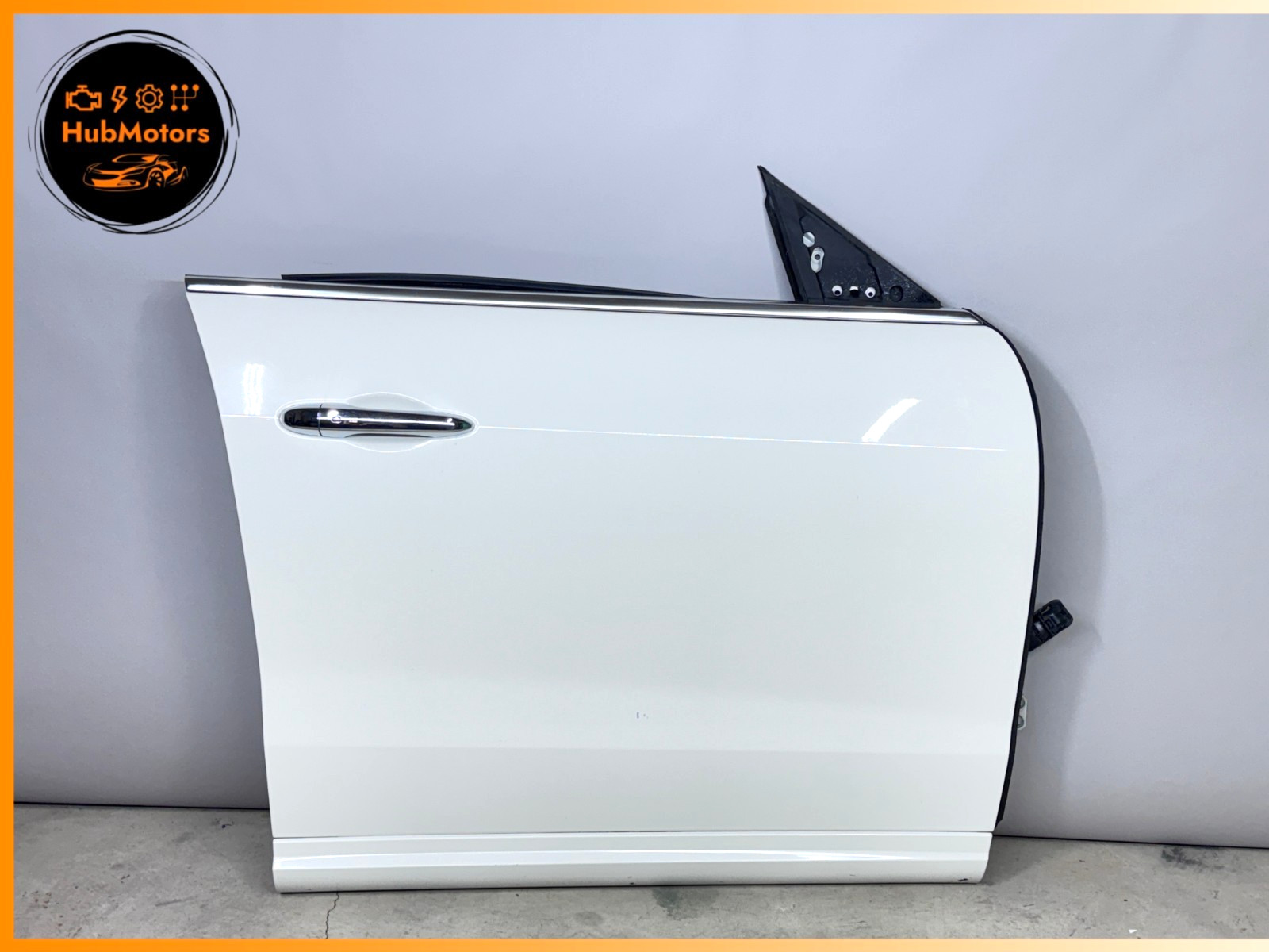 17-24 Maserati Levante S M161 Front Right Passenger Side Door Shell White OEM