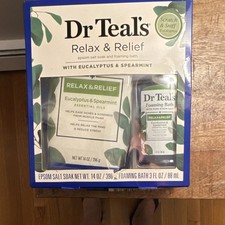 Dr Teal's Relax  Relief Eucalyptus  Spearmint Bath Set, Cruelty-Free