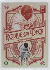 2022 Panini Donruss Elite Rookie On Deck Kayvon Thibodeaux #RD-15 0y59