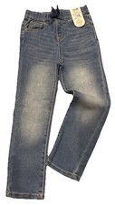 Wonder Nation Girls Blue Knit Denim Jeans Skinny 5t Medium Wash US67