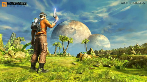 Xbox One Outcast Second Contact Videospiel Action Adventure Game Microsoft - Bild 2 von 7