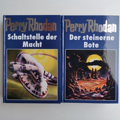 Perry Rhodan Blauband 143 & 145 Set Sci-Fi Bücher Sammlung Top Zustand