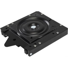 Universal Boat Seat Swivel Mount Quick Release Bracket Black Steel 360 Rotation