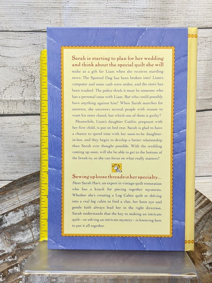 A Spot of Trouble (Patchwork Mysteries) Guideposts Kelly Riley 2012 Hardcover - Image 4 of 4