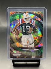 Randy Moss Panini Prizm Portals Prizms Green Ice 2024 #3 New England Patriots