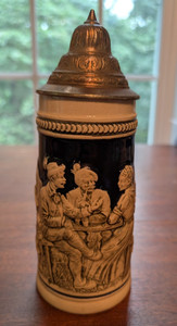 Vintage, Large Swiss Beer Stein, 6000 Lucerne Manufactured by Schmid-Linder