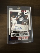 JAYSON OWEH 2021 PANINI CONTENDERS #283 AUTO ROOKIE DRAFT PICKS RED FOIL MINT!
